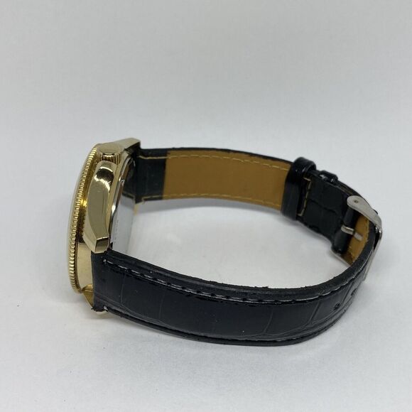 Fossil Cecile AM4510 Women's Black Leather Analog Dial Quartz Wrist Watch XR920 - Picture 9 of 12